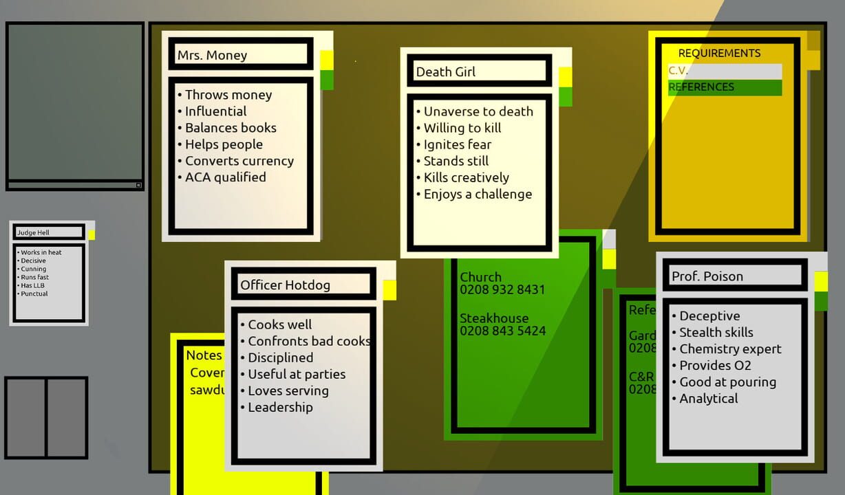 Superhero Recruitment Simulator