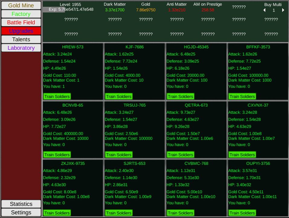 Conquer the Universe