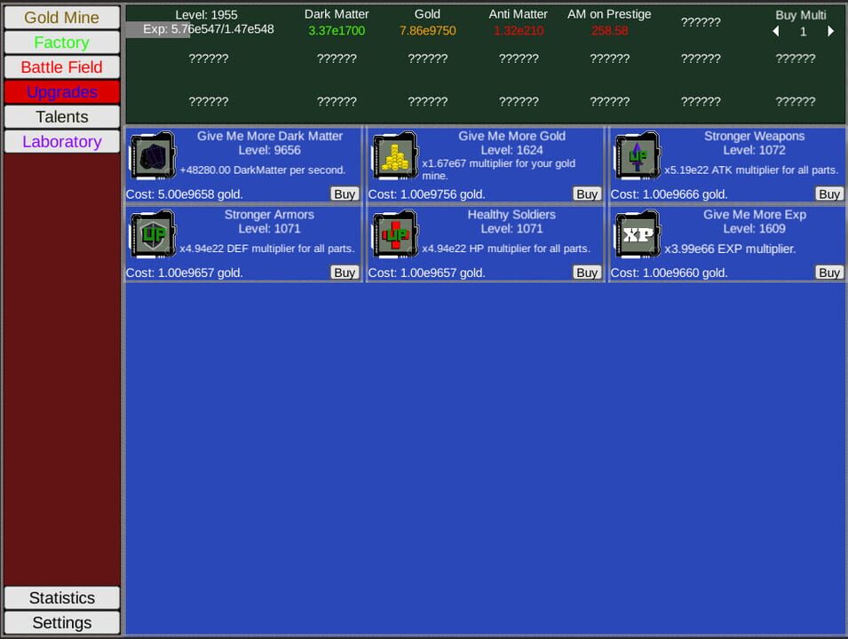 Conquer the Universe