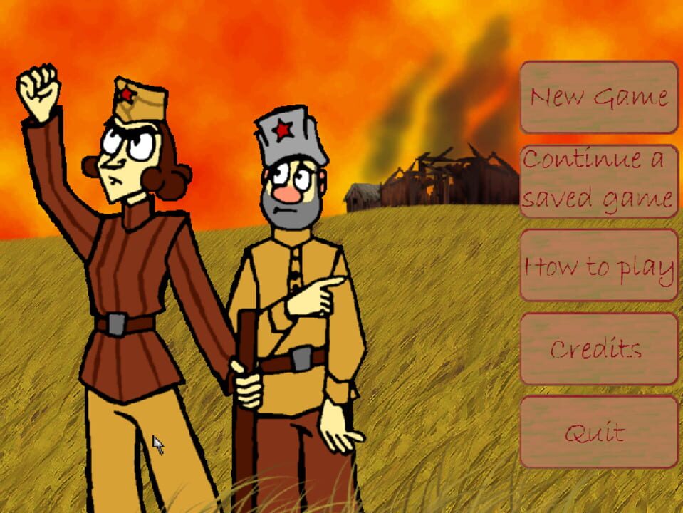 Sniper and Spotter Serving the Motherland