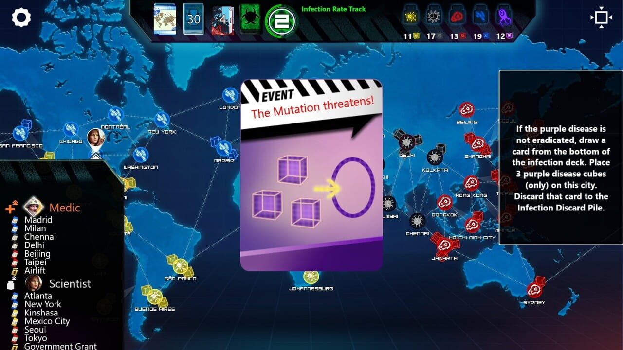 Pandemic: The Board Game – On the Brink: Mutation