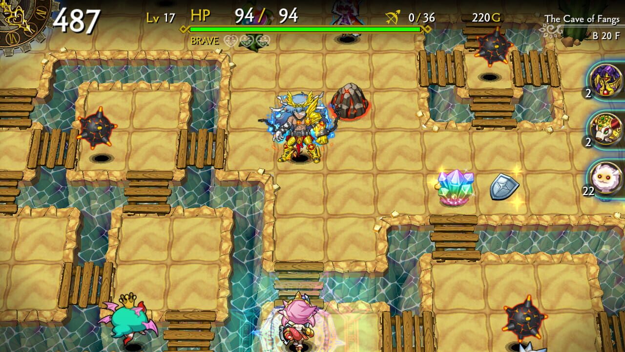 Dragon Fang Z: The Rose & Dungeon of Time – Extra Dungeon: The Cave of Fangs