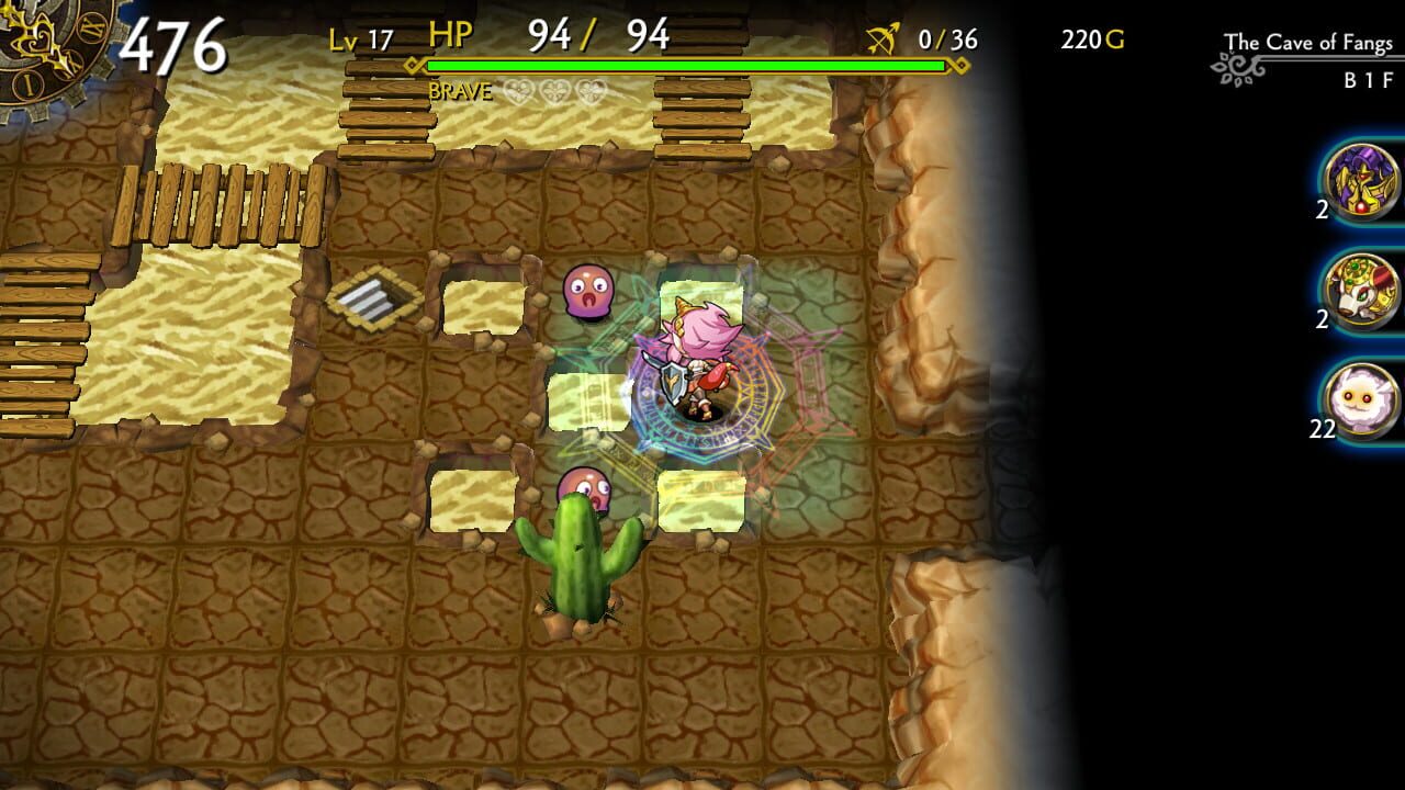 Dragon Fang Z: The Rose & Dungeon of Time – Extra Dungeon: The Cave of Fangs