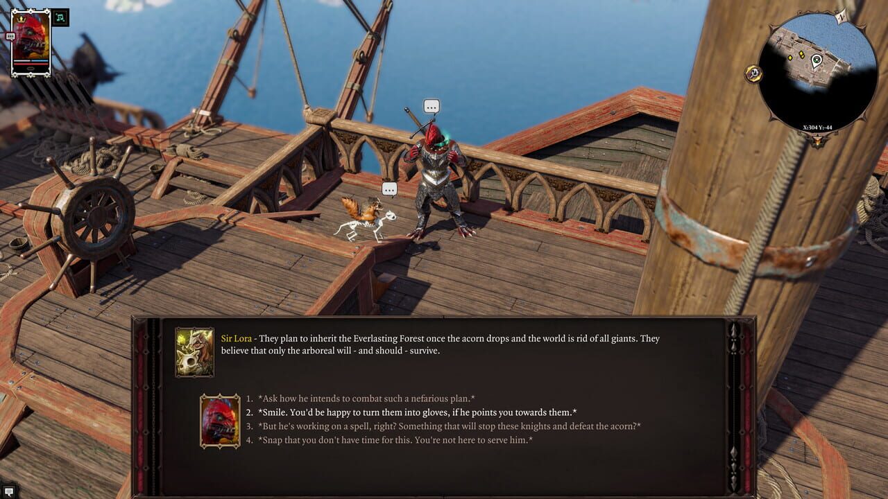 Divinity: Original Sin II – Definitive Edition: Companion – Sir Lora the Squirrel