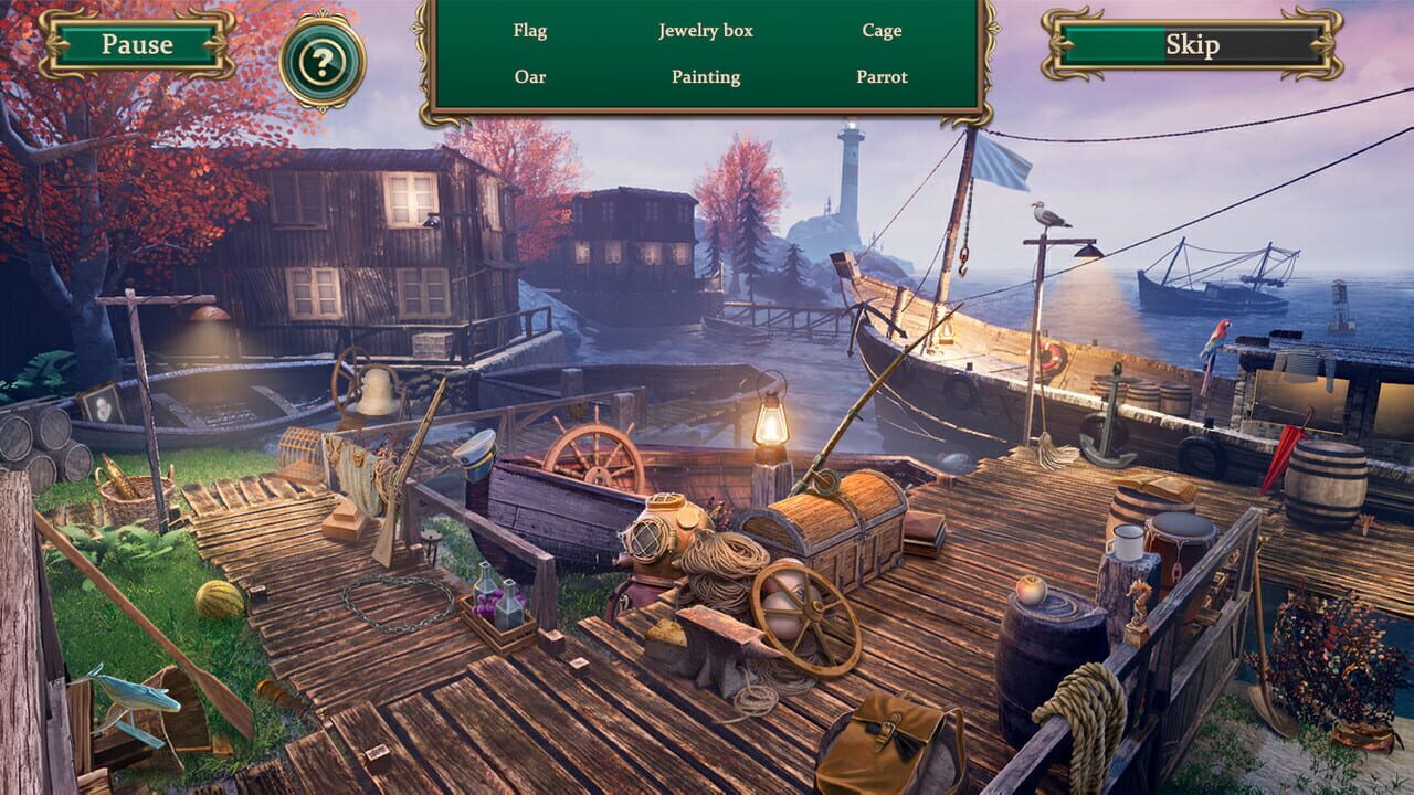 Detective Notes: Lighthouse Mystery Solitaire