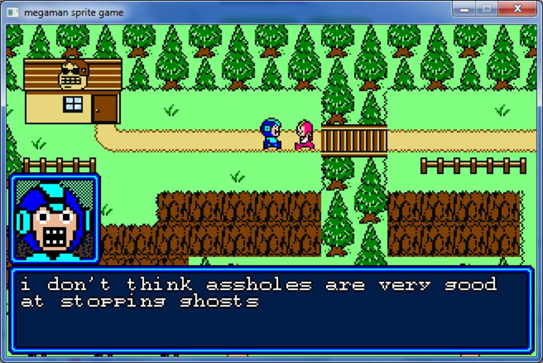 Megaman Sprite Game
