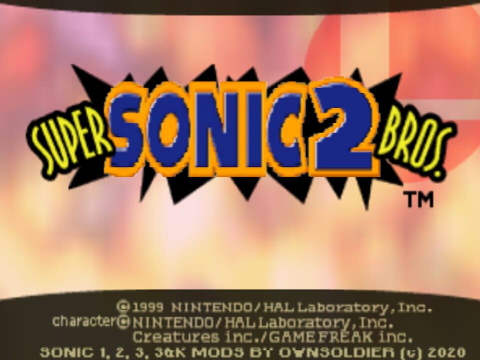 Super Smash Bros. Sonic 2 Mod