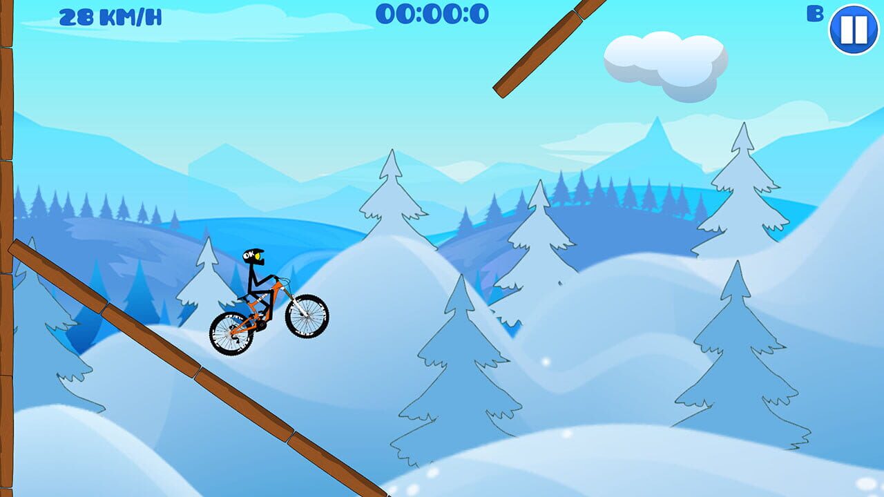 Mountain Bike Hill Climb Race: Real 2D Arcade Dirt Racing Games