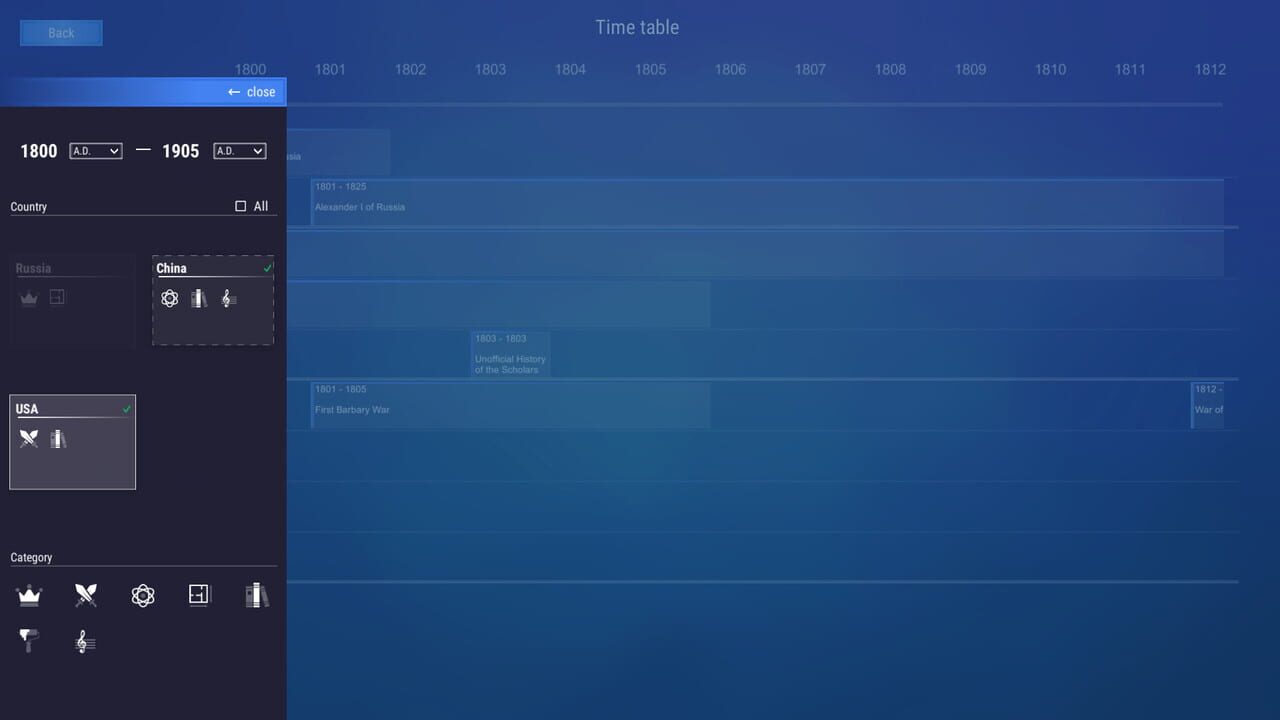 History Table: Lore & Quiz