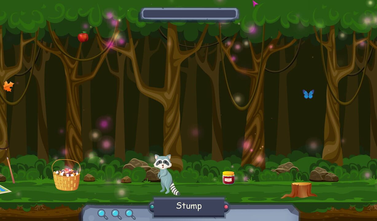 Searching for objects in the forest