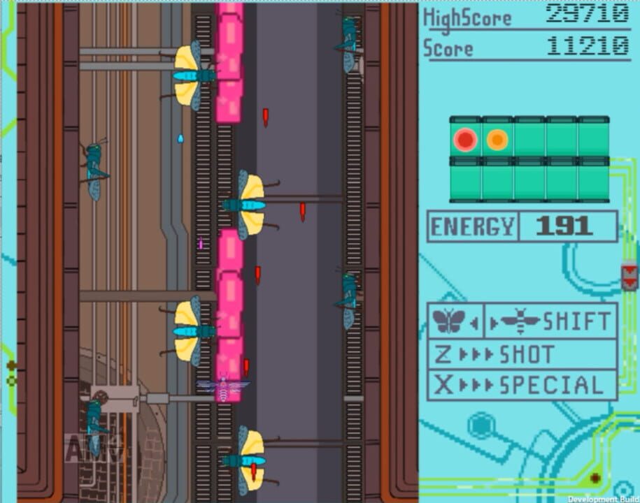 Dance like a butterfly, Shot like a Bee!