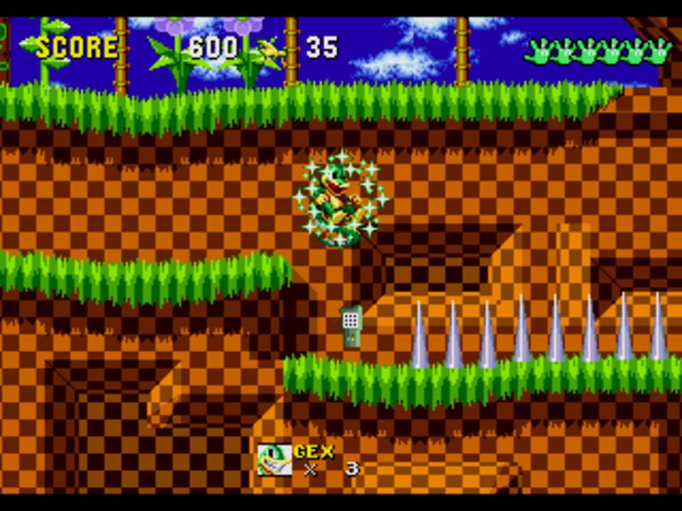 Gex the Gecko in Sonic the Hedgehog