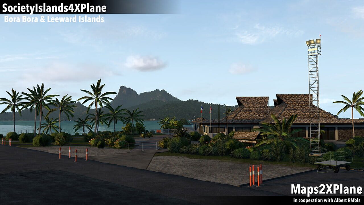 X-Plane 11: Aerosoft – Society Islands XP: Bora Bora & Leeward Islands