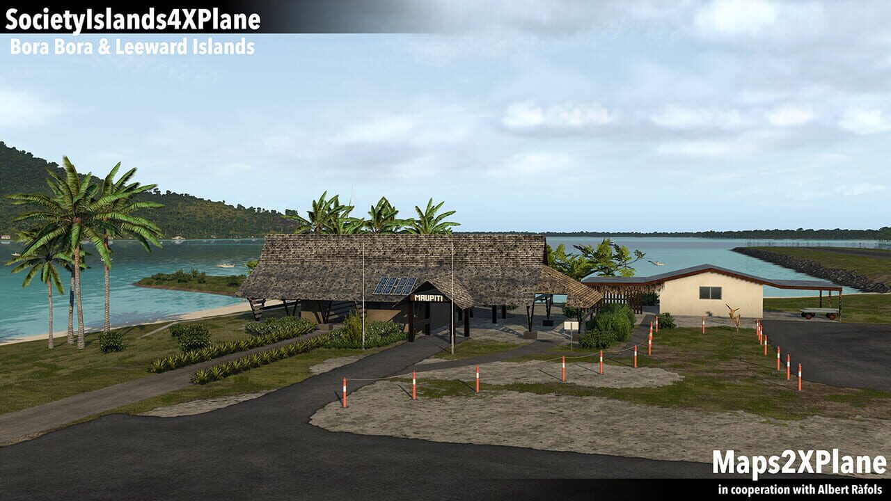 X-Plane 11: Aerosoft – Society Islands XP: Bora Bora & Leeward Islands