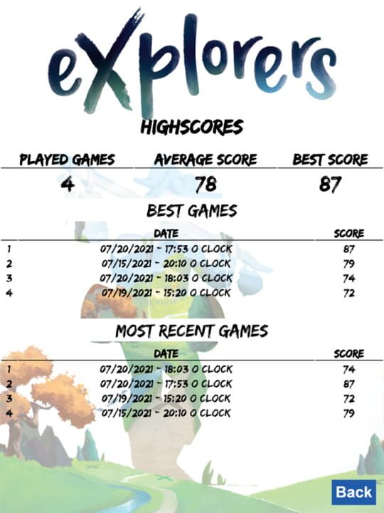 Explorers: The Game
