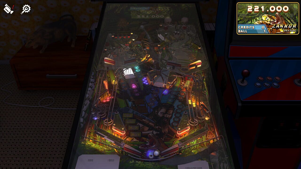 Zaccaria Pinball: Zankor Deluxe Pinball Table