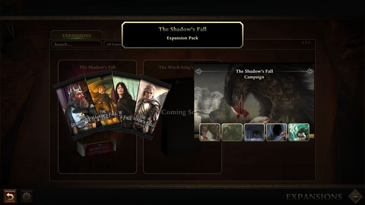 The Lord of The Rings ACG: The Shadow’s Fall Expansion
