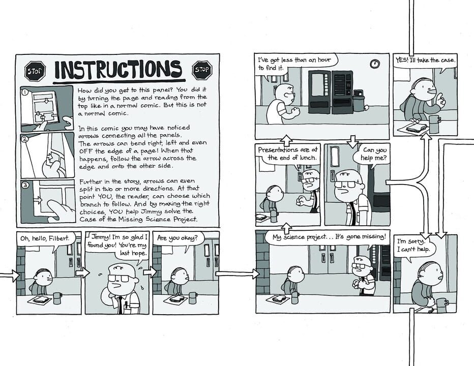 Meanwhile: An Interactive Comic Book – Extra: The Case of the Missing Science Project