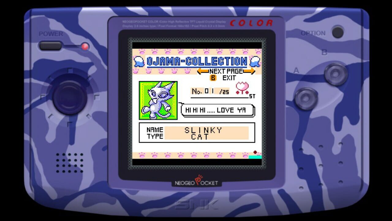 Neogeo Pocket Color Selection vol.1: Steam Edition