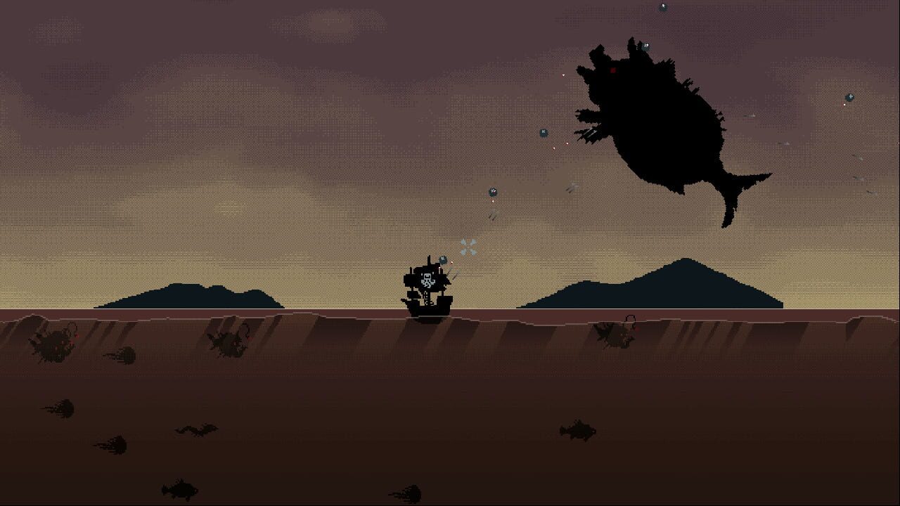 Sea Monster Attacks Hunter