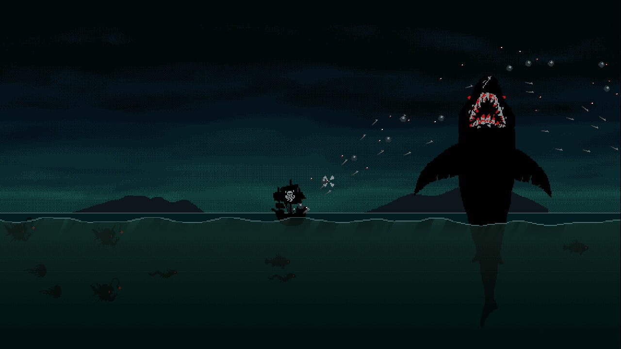 Sea Monster Attacks Hunter