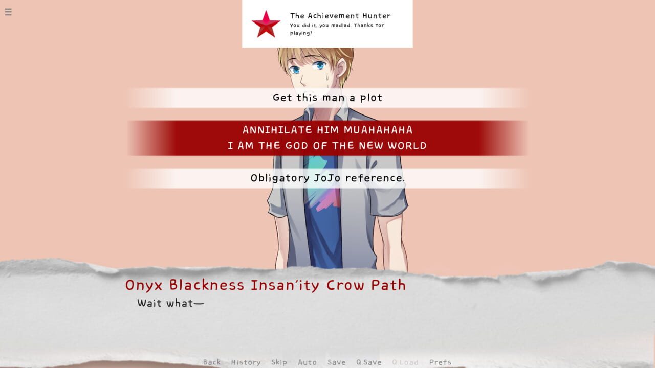 This Game is Self-Aware