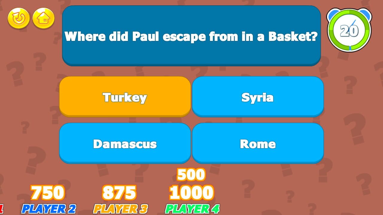 The Bible Trivia Challenge