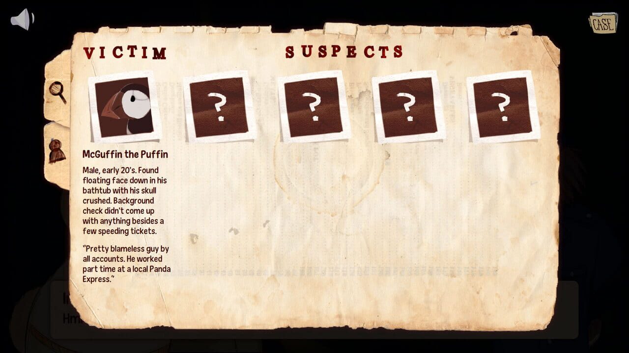 Investigator and the Case of the Unconventional Weapon