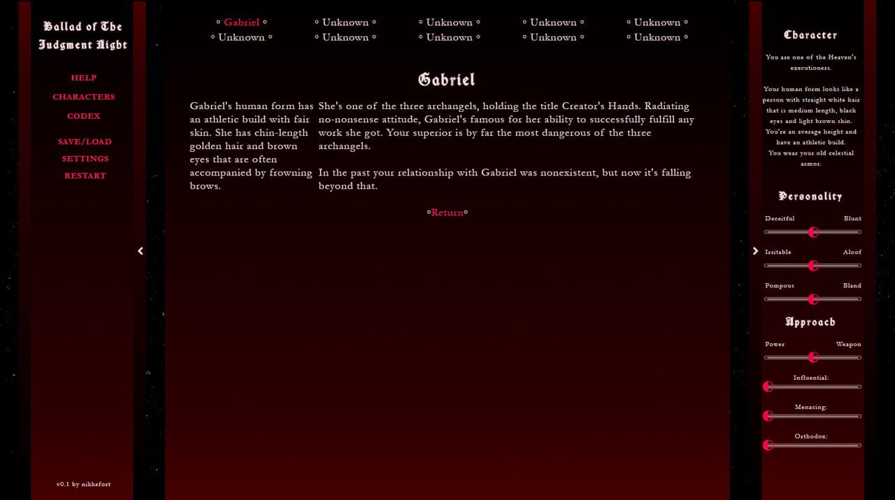 Ballad of the Judgment Night