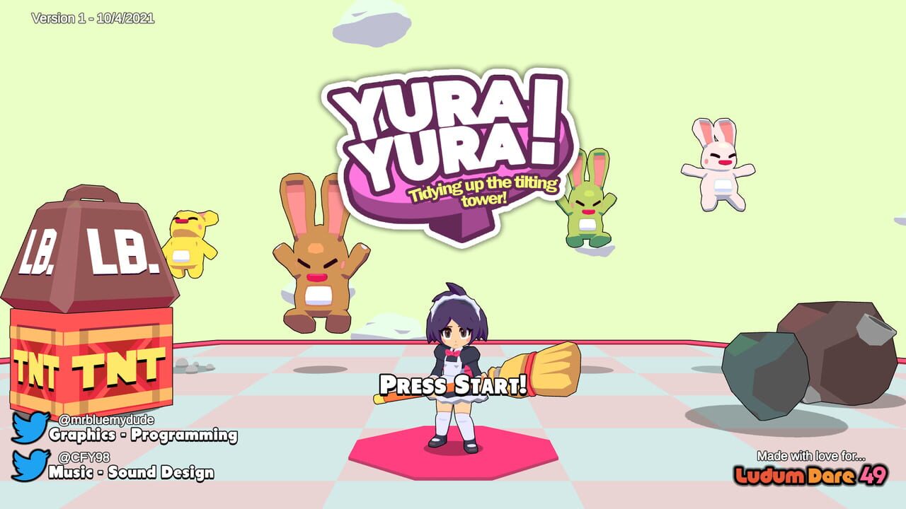 YuraYura!: Tidying up the Tilting Tower!