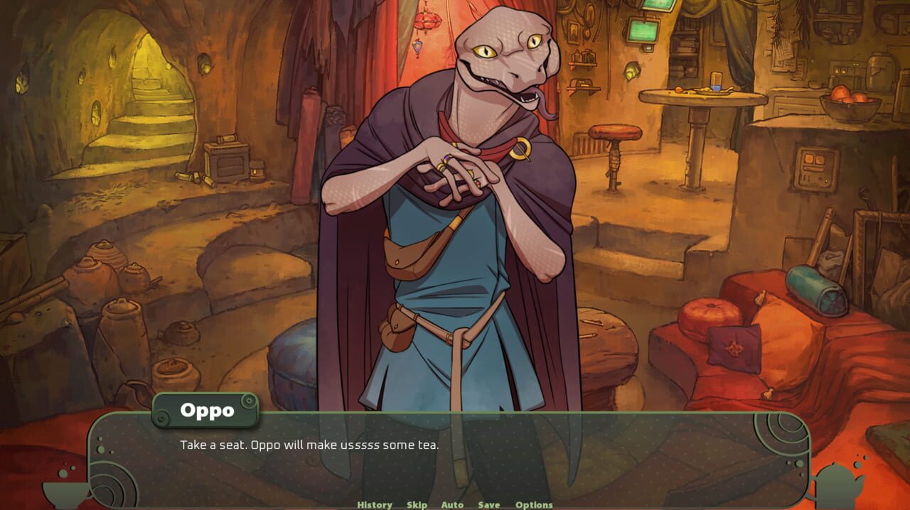 Andromeda Six: Tea Time with Oppo