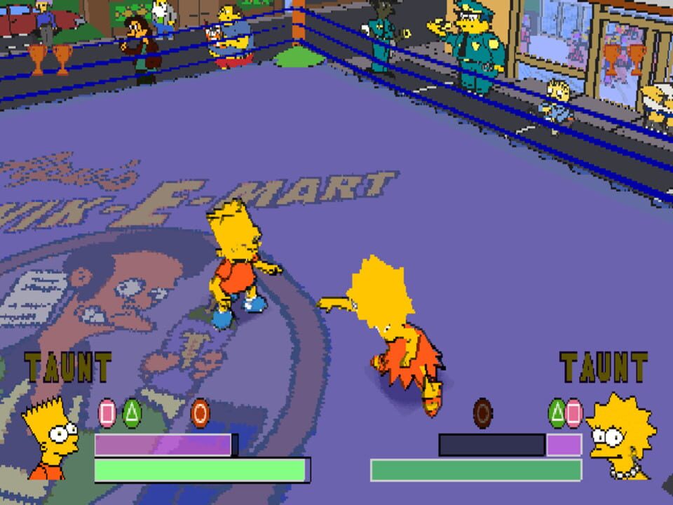 The Simpsons Wrestling
