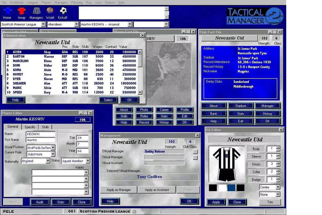 Tactical Manager 2