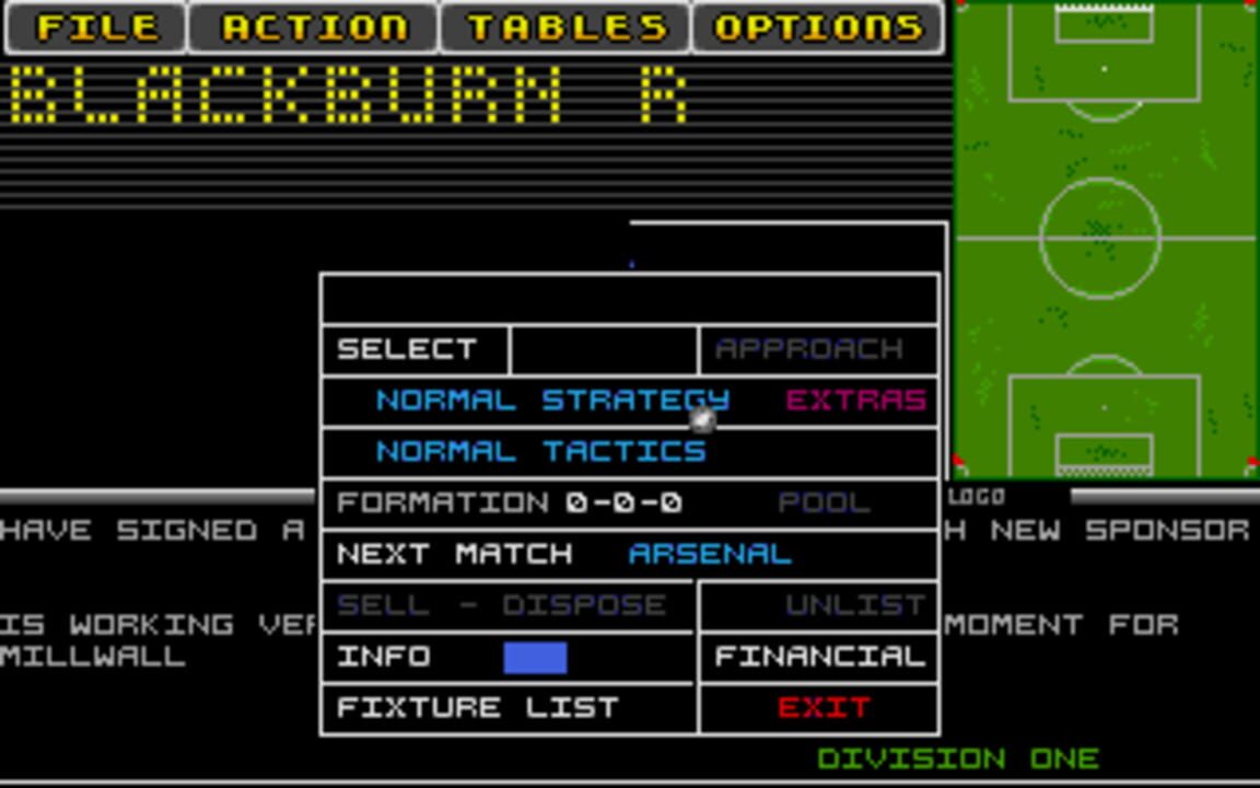 Tactical Manager