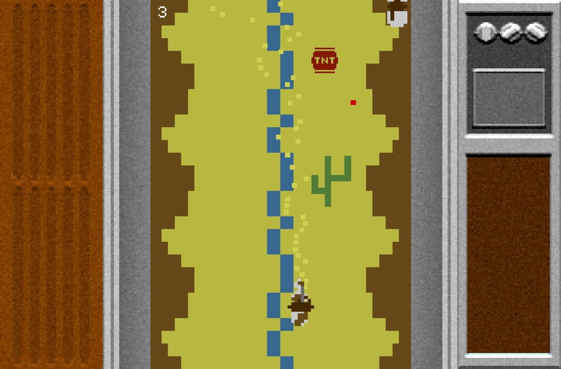 Cowboy with a Gatling Gun