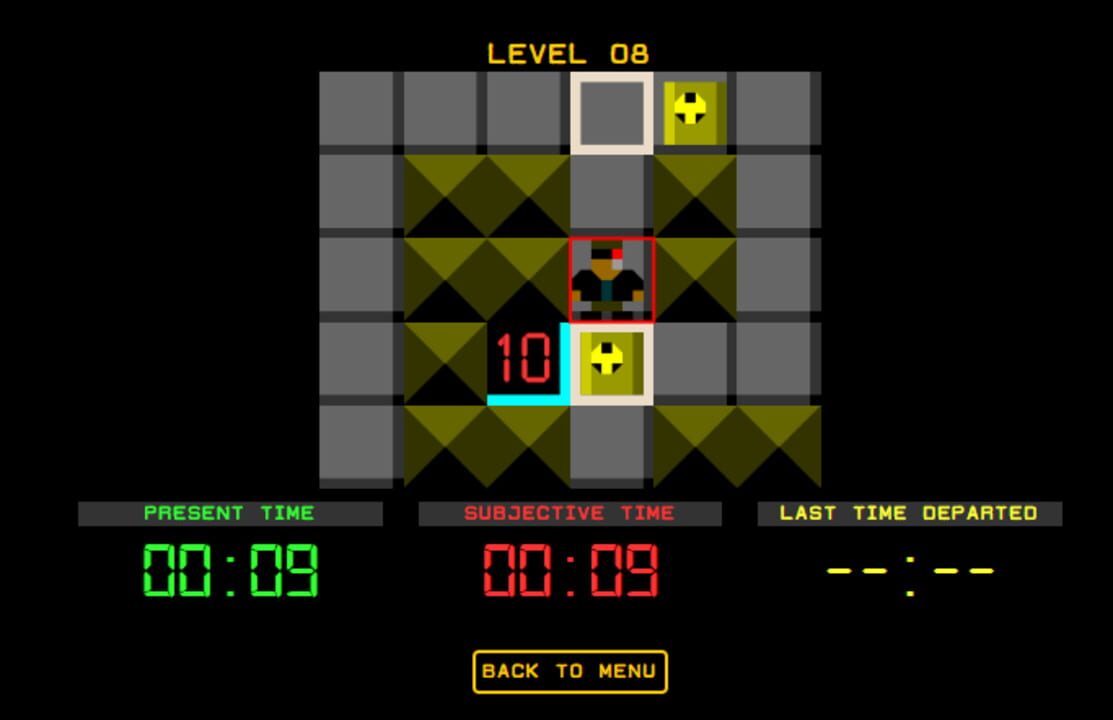Block Pushing Puzzle Game But You Can Time Travel