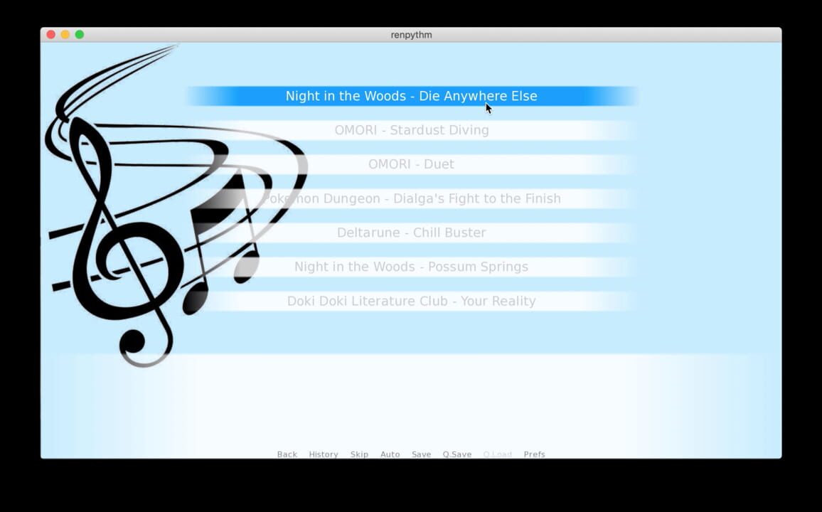 Ren’Py Rhythm Game