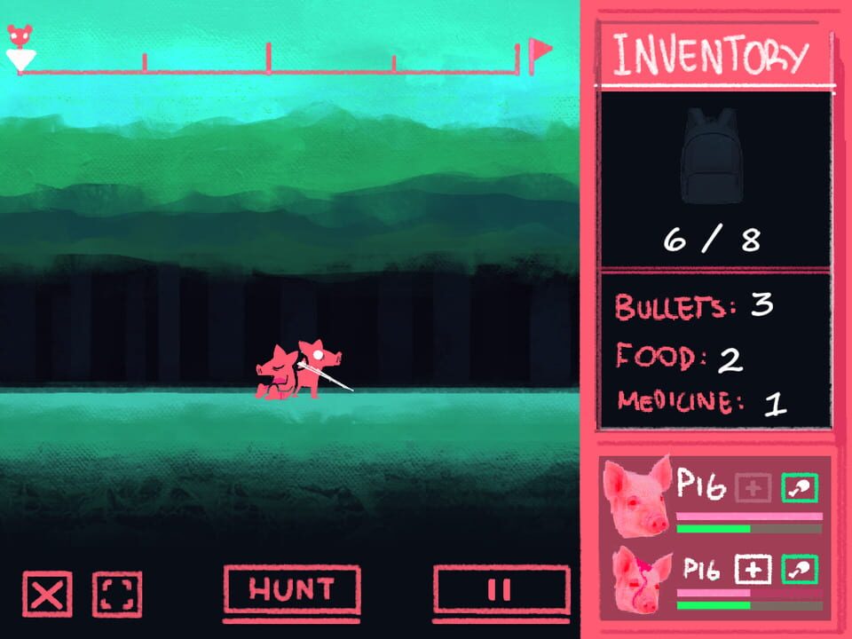 Trail of Pigs