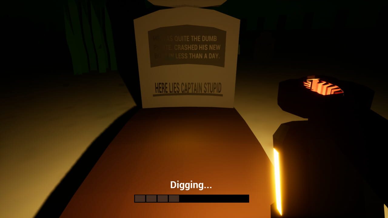 3:30 am. at Floater’s Cemetery