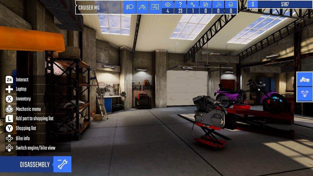 Biker Garage: Mechanic Simulator