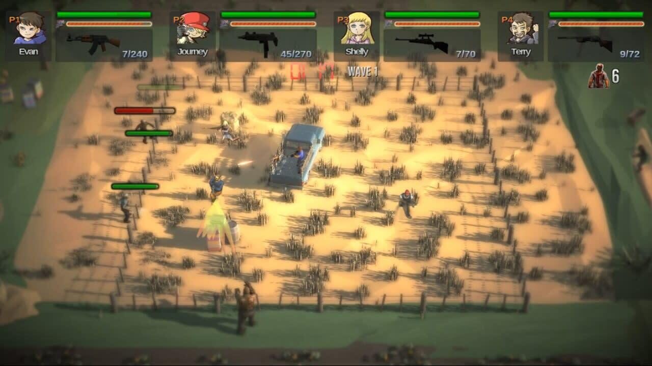 Last 4 Alive: Escape From Zombies