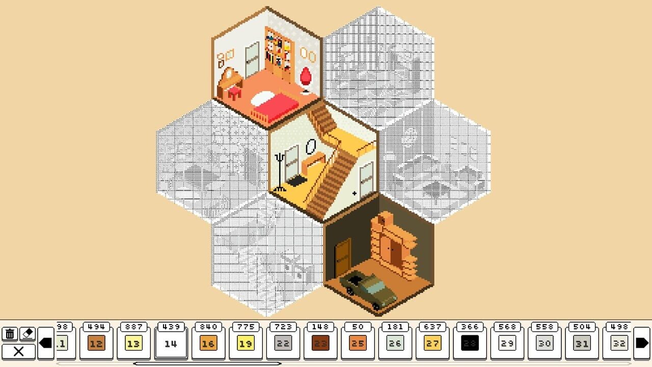 Coloring Pixels: Isometric 2
