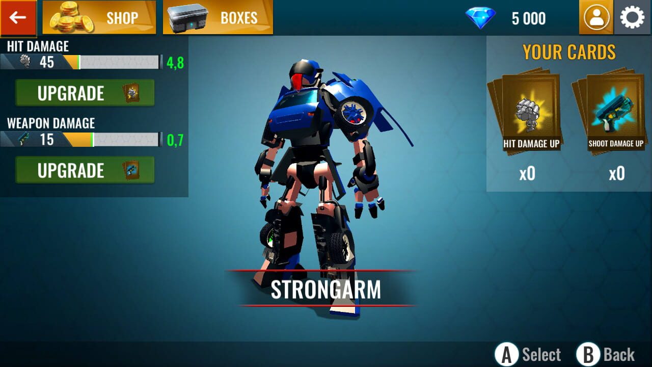 Robot Car War: Transform Battle Machines