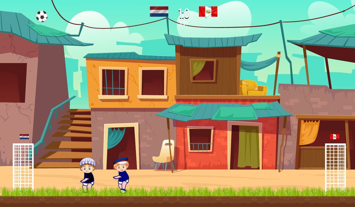 Funny Street Football