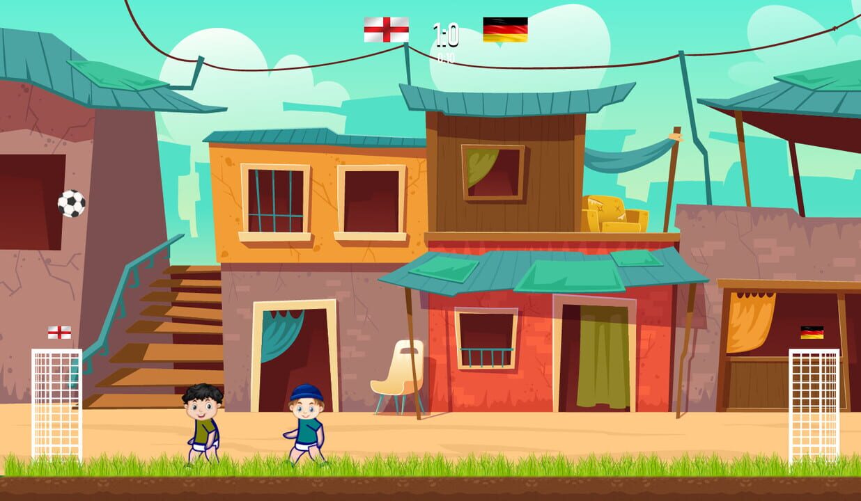 Funny Street Football