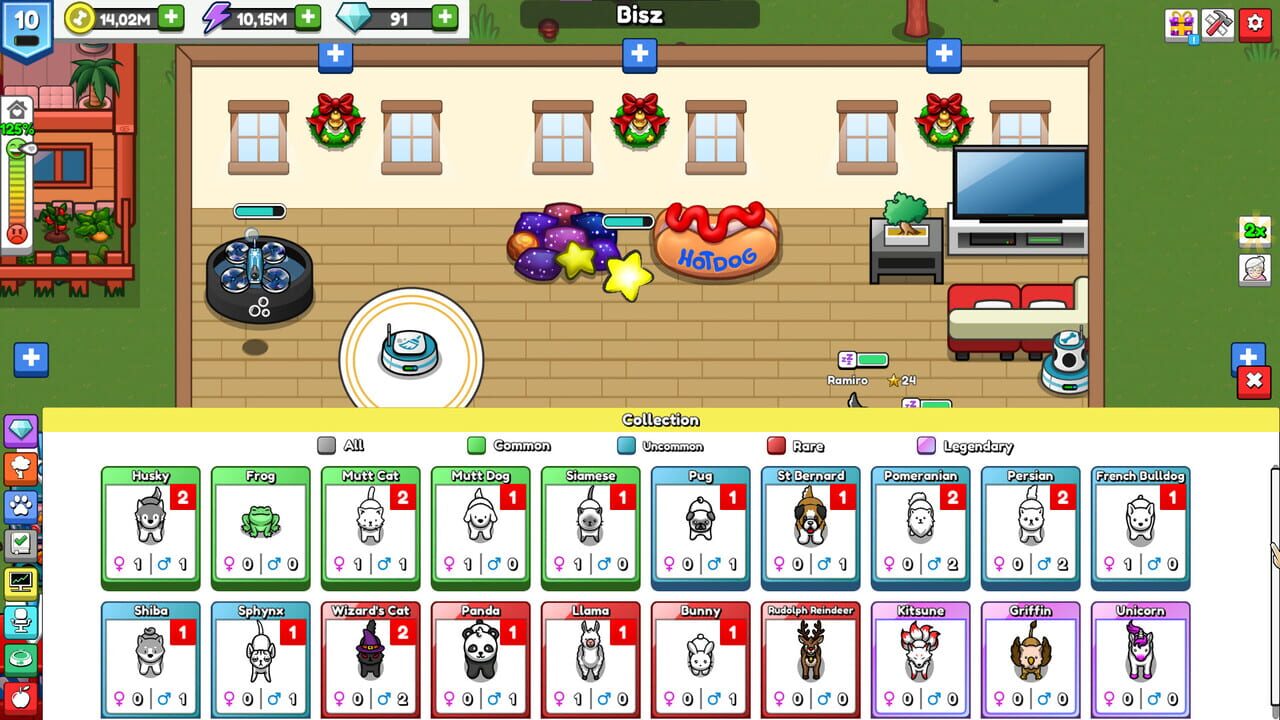 Pet idle