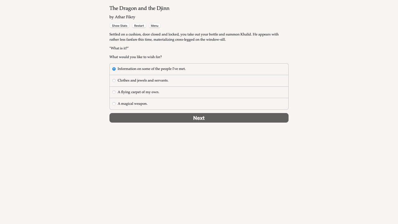 The Dragon and the Djinn