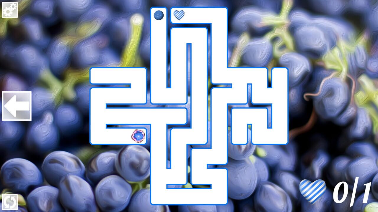 Maze Art: Blue