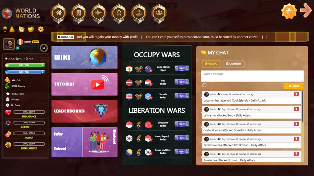 World Nations Game