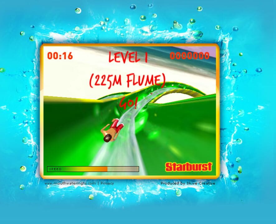 Starburst Waterslide Slalom